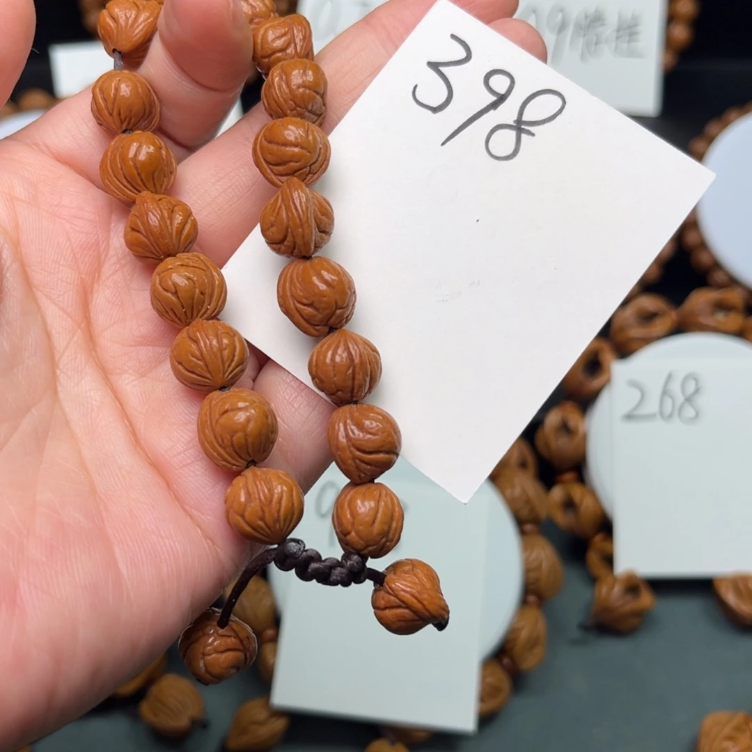桃核手串秦岭龙纹桃核10小龙纹脖挂