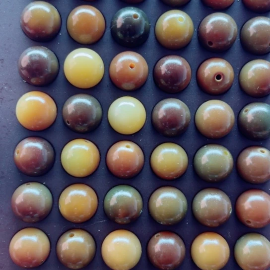 白玉菩提吊坠13敦煌圆珠60颗