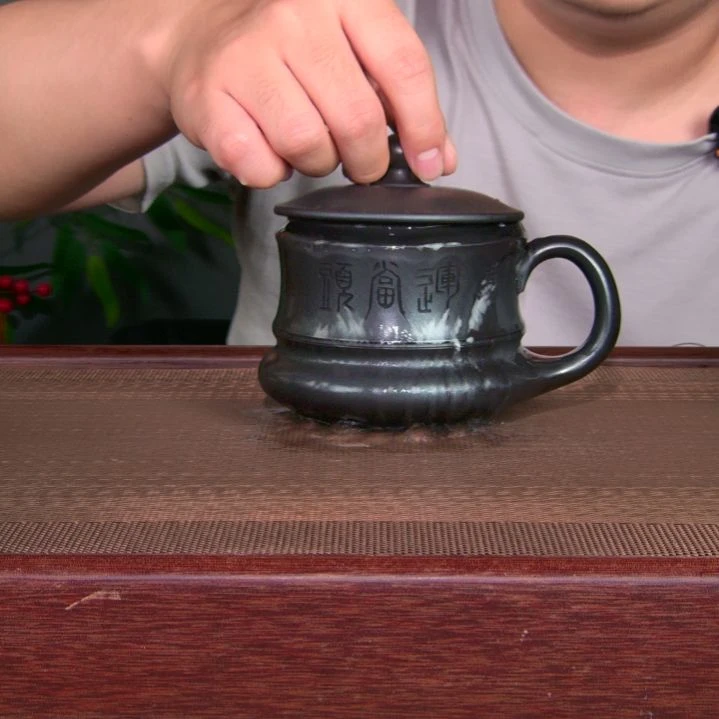 茶杯紫砂高货放漏