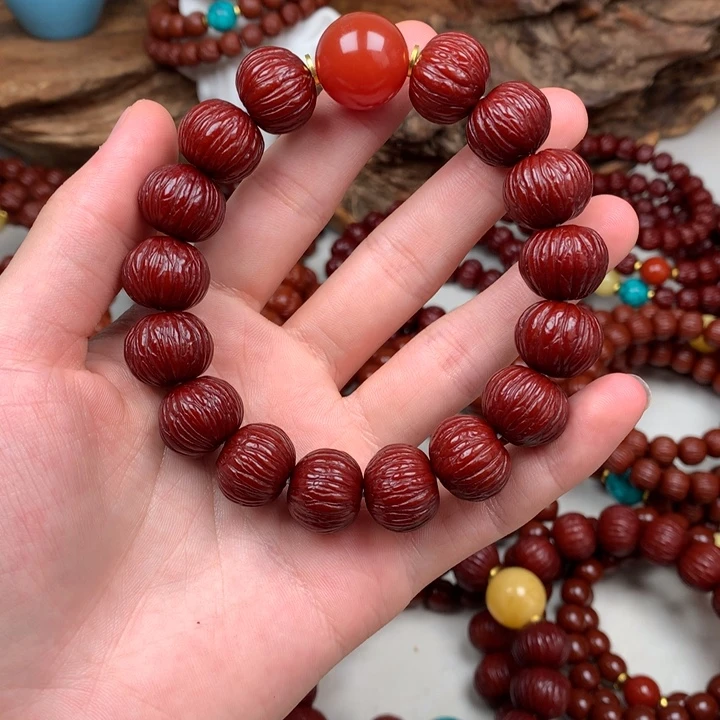 手串猴头核桃土豪16➕红
