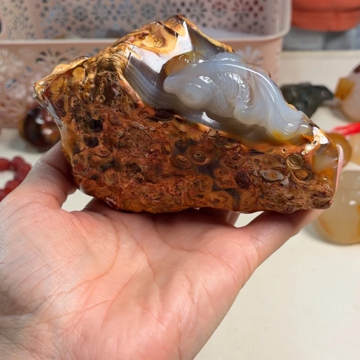 未镶嵌吊坠(不含链)玛瑙/玉髓