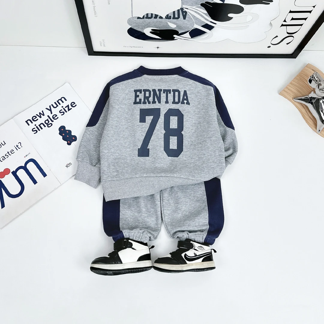 男童套装2025新款春装儿童春秋季两件套潮 HZ25021 悠悠童话童装