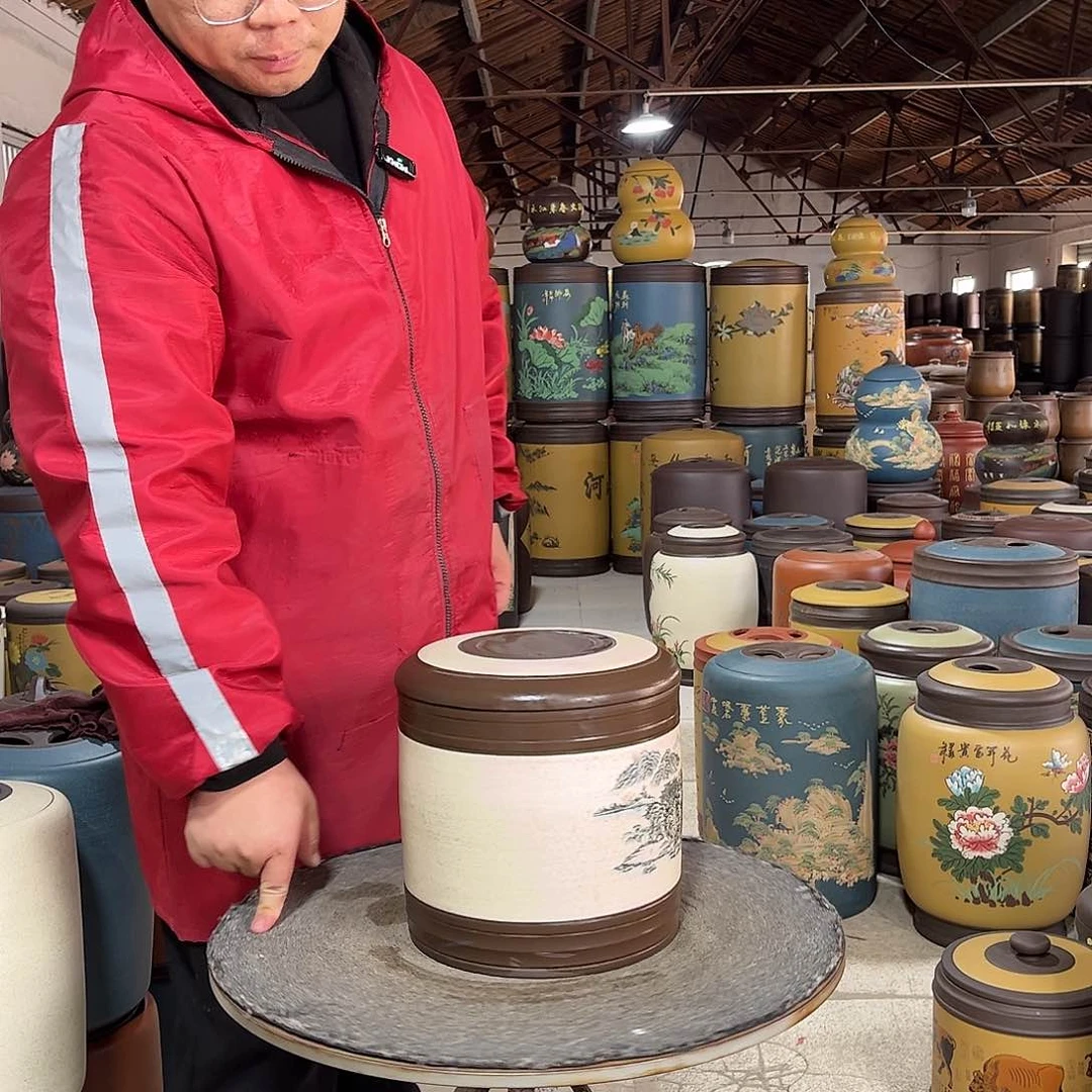 紫砂茶叶罐茶叶罐