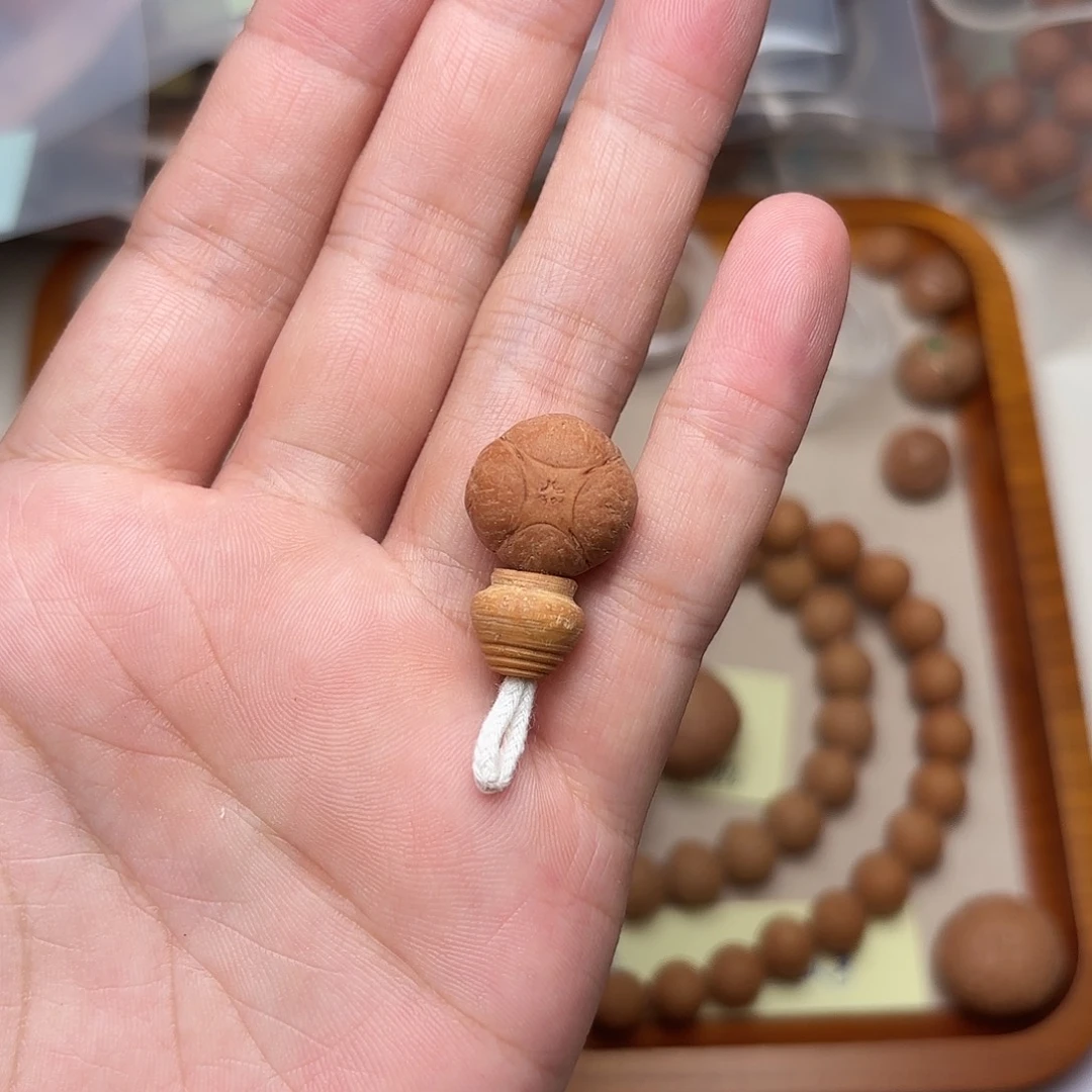 2***T手串凤眼菩提麒麟三通