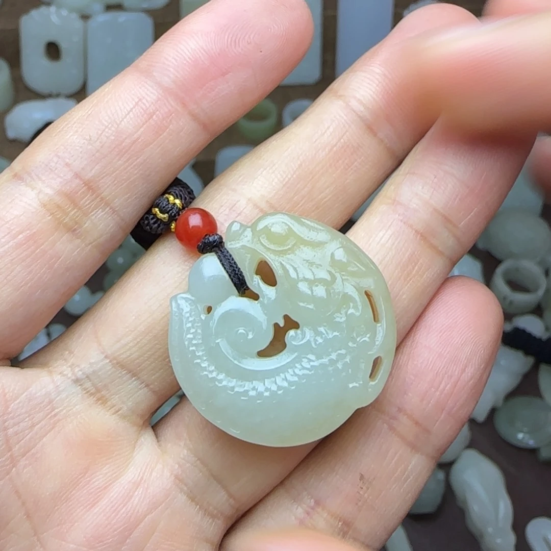 和田玉挂件未镶嵌