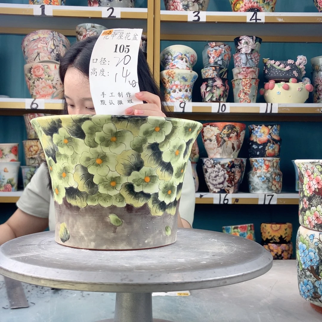 景德镇手工瑕疵105