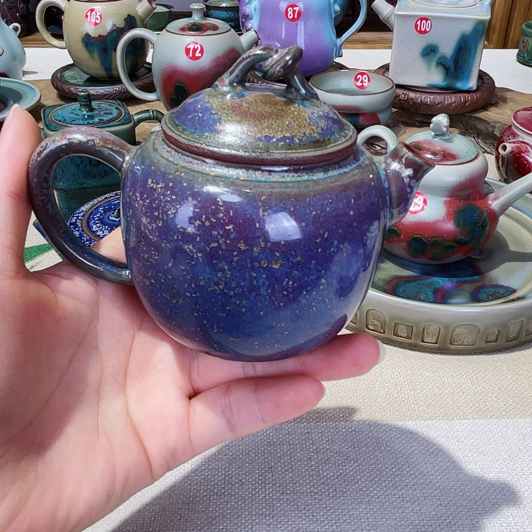 壶禹州钧瓷艺术作品