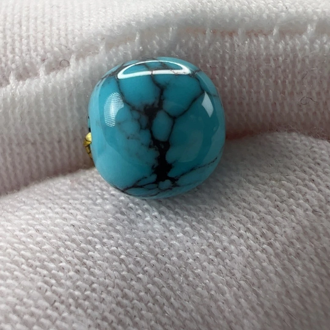 未镶嵌绿松石配饰8mm