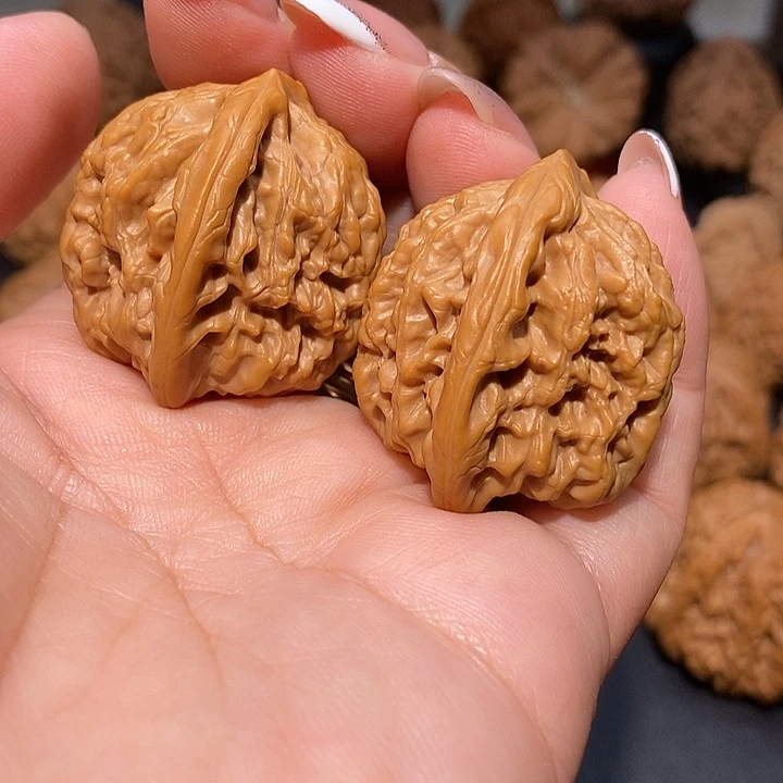 把件文玩核桃31红锦鲤