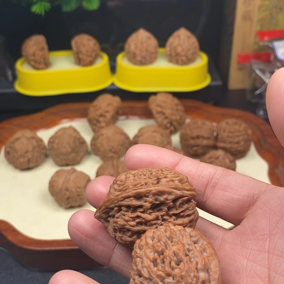 宇***心文玩核桃把件大蒜头34