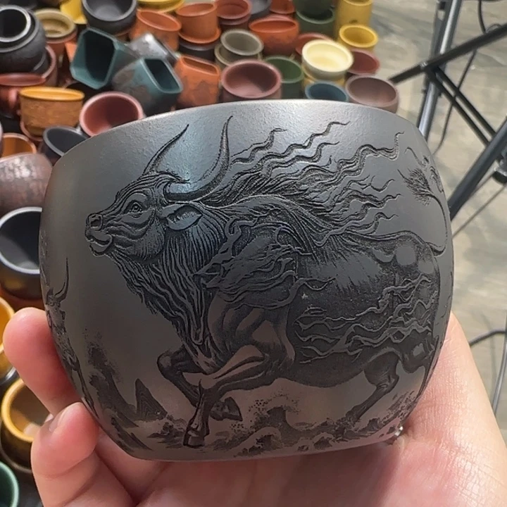茶杯紫砂全手工紫砂