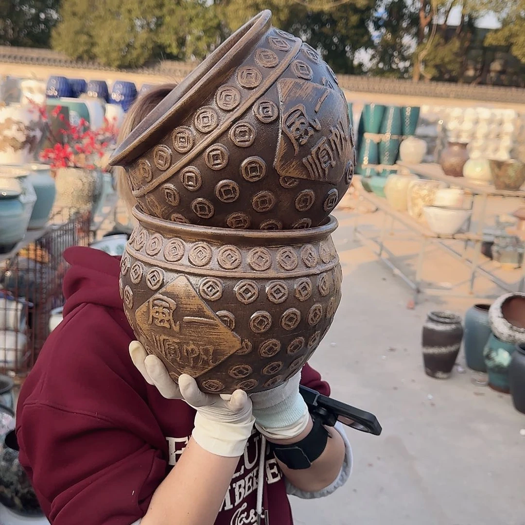 王嫂花盆1207-131高16口18