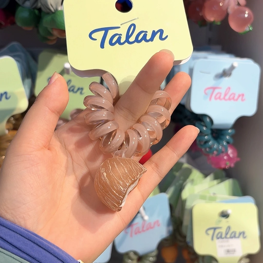 布艺铁合金椰子电话线大