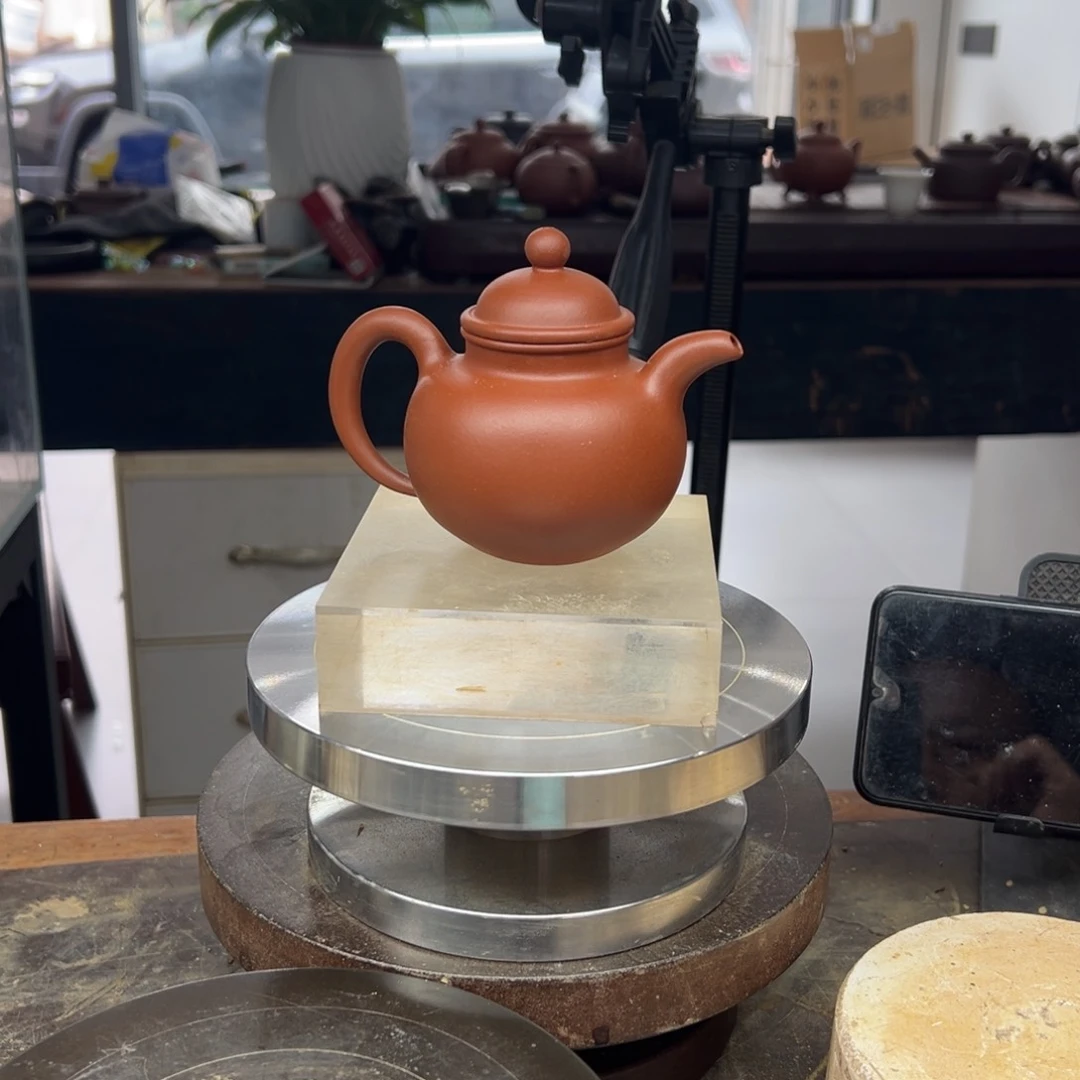 茶壶紫砂朱泥全手工制作150 C