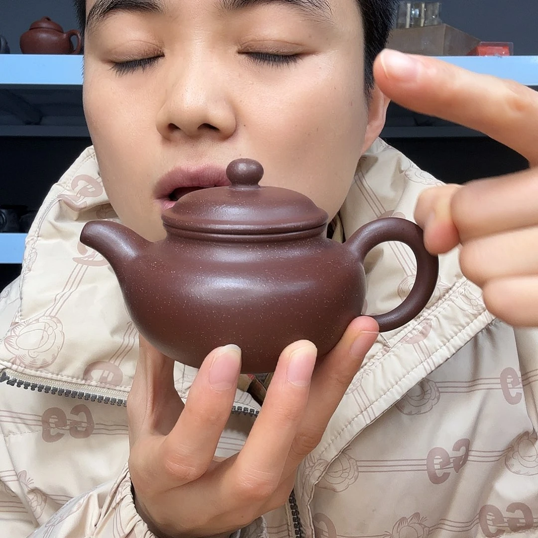 紫砂茶壶民间手艺人全手工制作