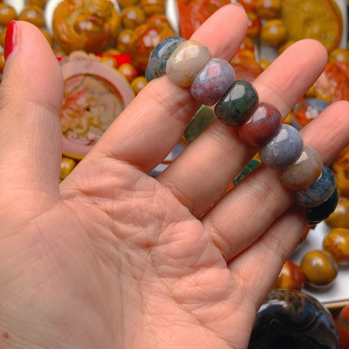 玛瑙/玉髓未镶嵌手串