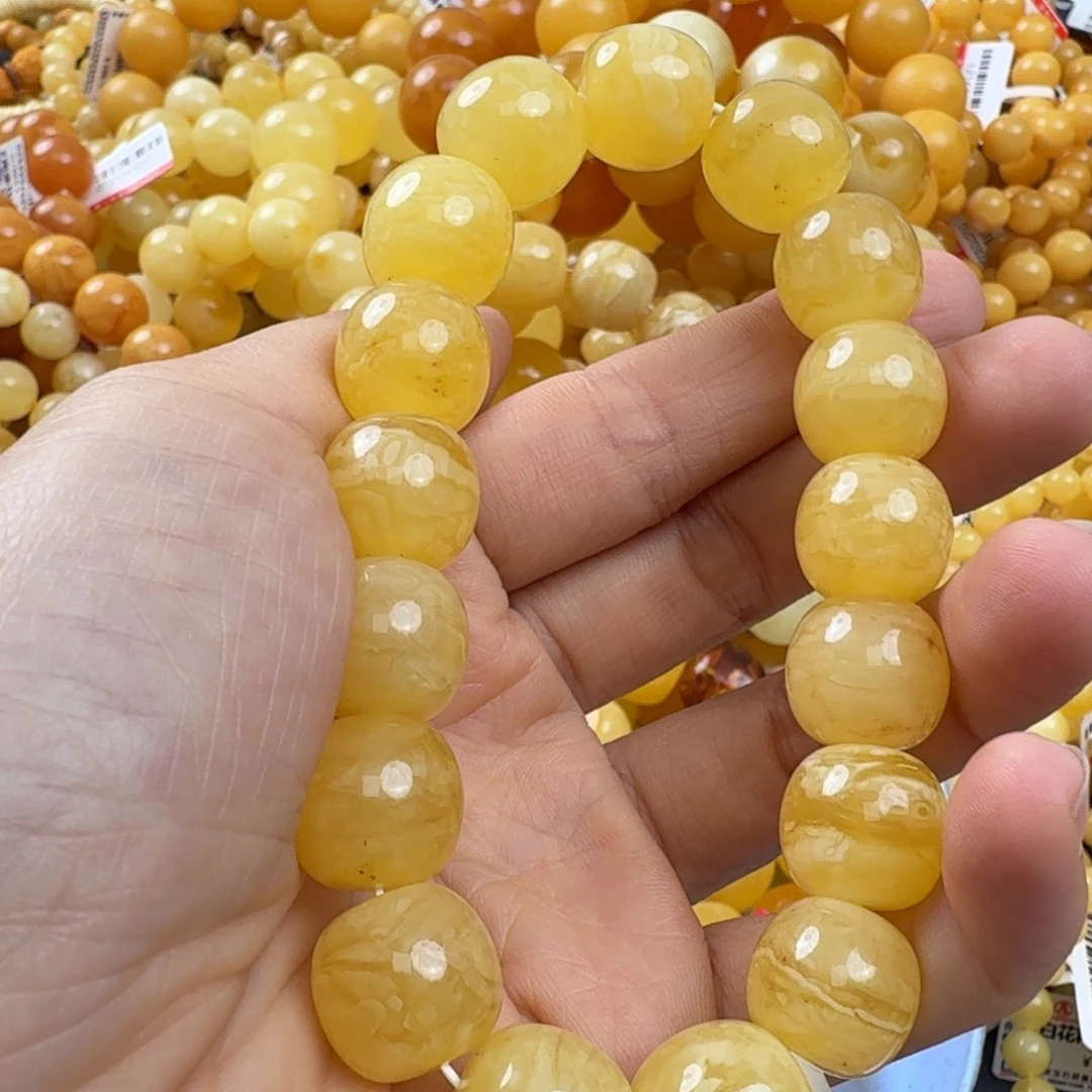 琥珀未镶嵌珠宝奇石