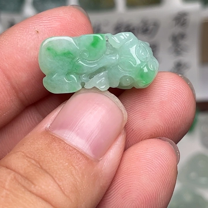 颈饰未镶嵌翡翠貔貅