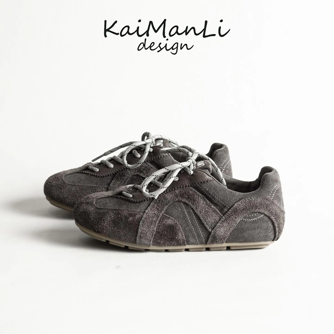 【DR专柜正品】小众覆古内增高德训鞋女2025春秋新款超火百搭时尚运