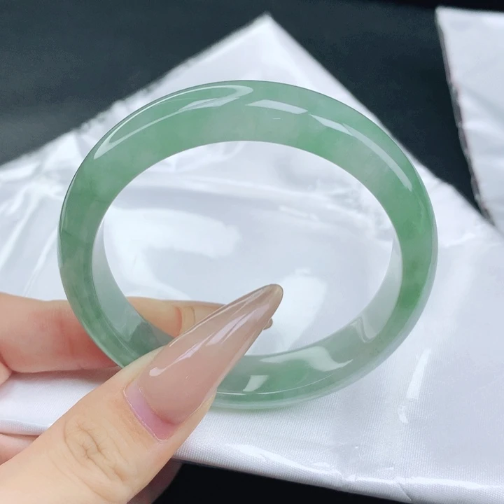 未镶嵌手镯翡翠54-55圈口