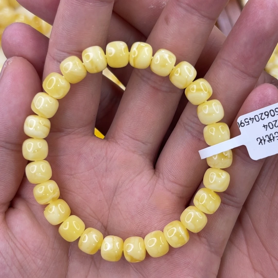 未镶嵌蜜蜡珠宝奇石8.5mm