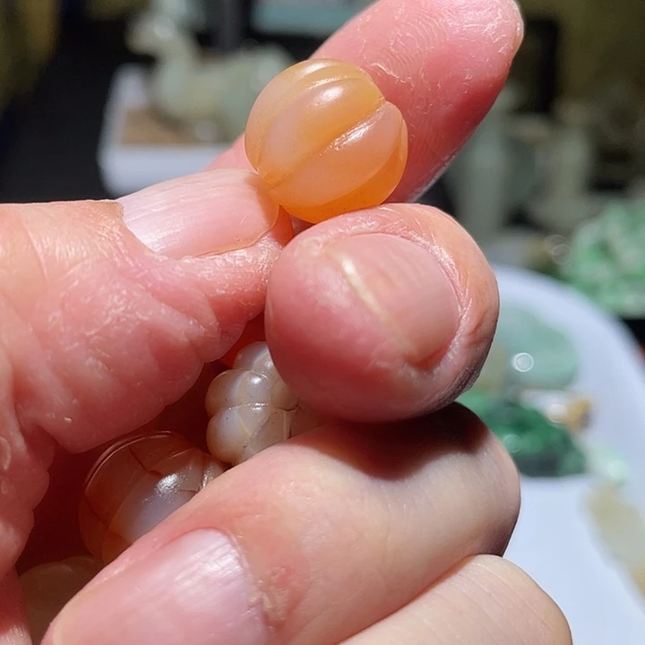沙***洲合金颈饰玛瑙/玉髓