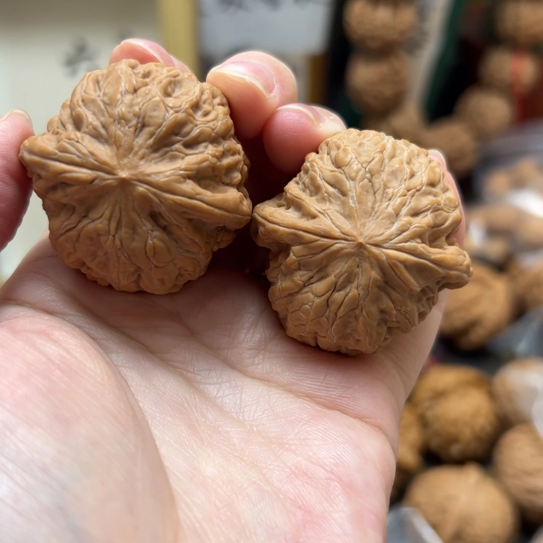 文玩核桃把件39铁锤