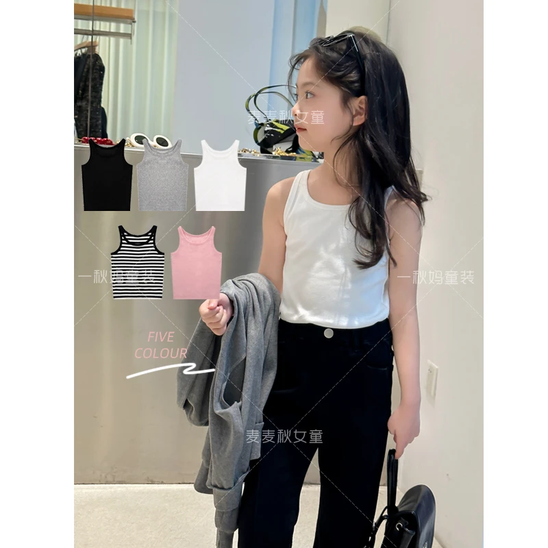 【五色母女+纯棉+实穿多件入手】女中大无袖【CB240652】