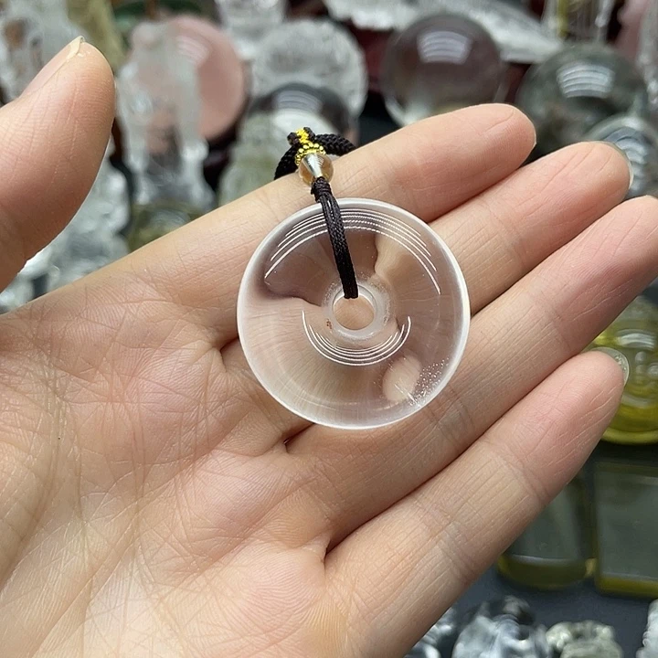 吊坠未镶嵌水晶吊坠