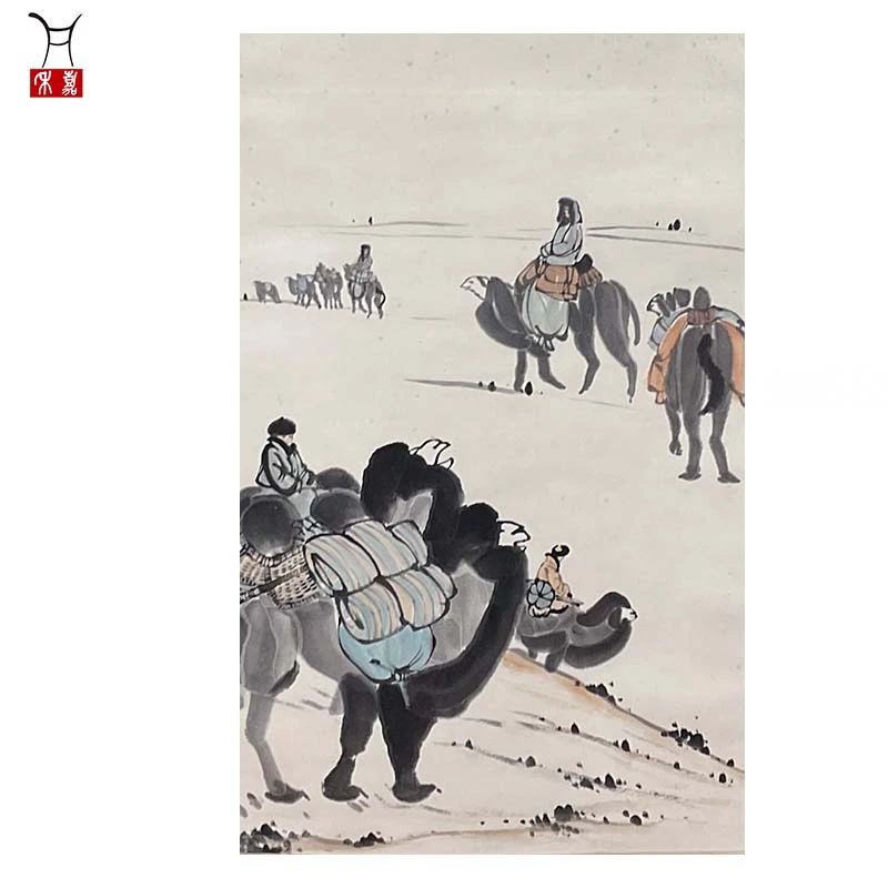 K1009人物立轴68x47/2.8平尺