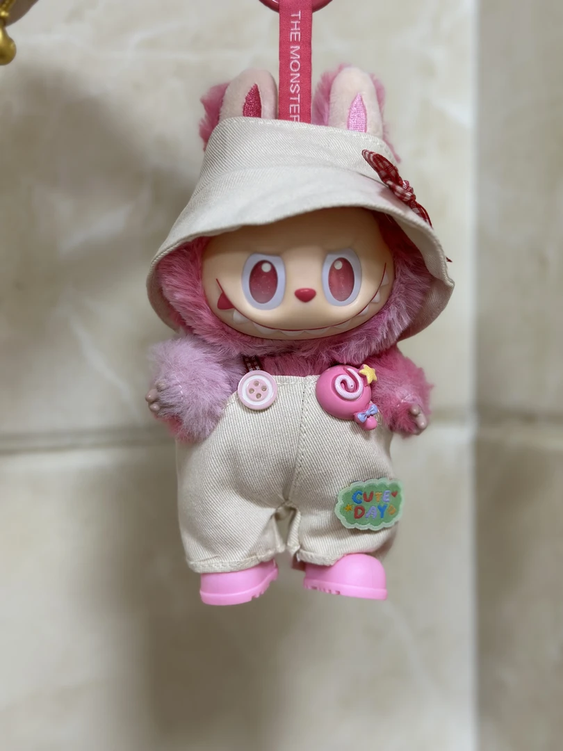 labubu一二三代坐坐派对的娃衣套装  冒险家