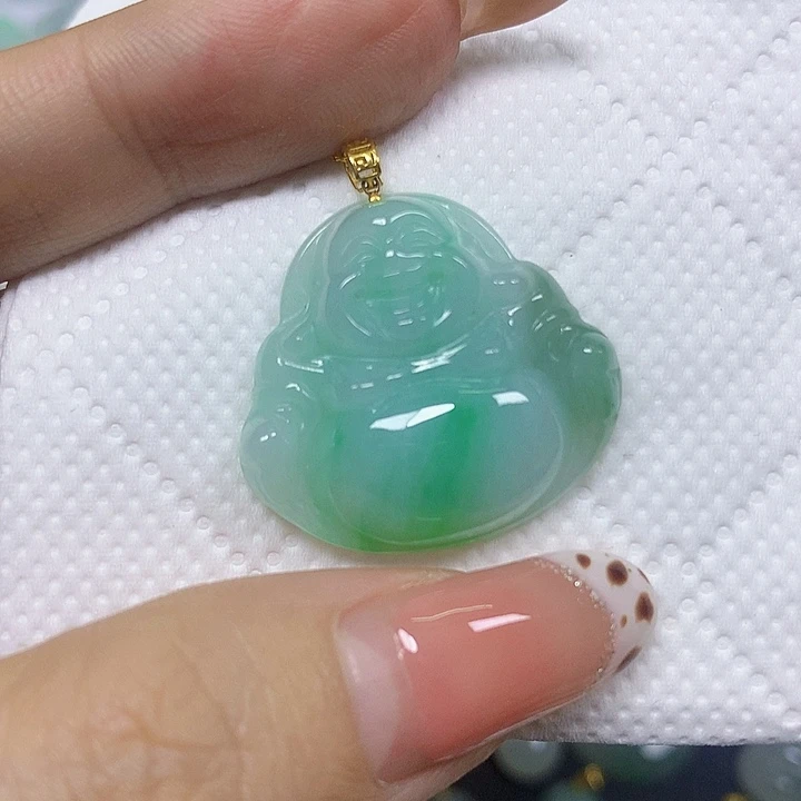 翡翠未镶嵌颈饰挂件