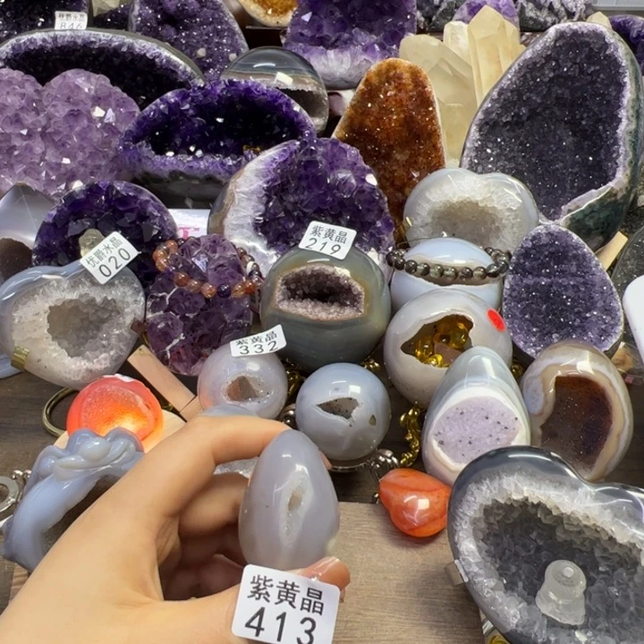 未镶嵌大型摆件（非配饰）紫晶413