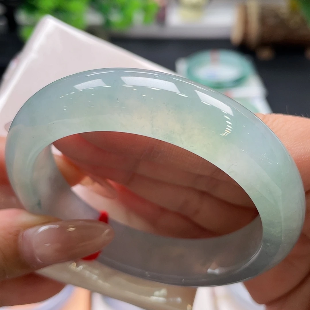 未镶嵌手镯翡翠71号54.5