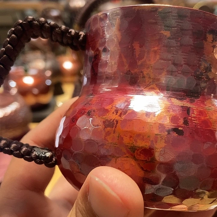 纯手工制作一铜壶