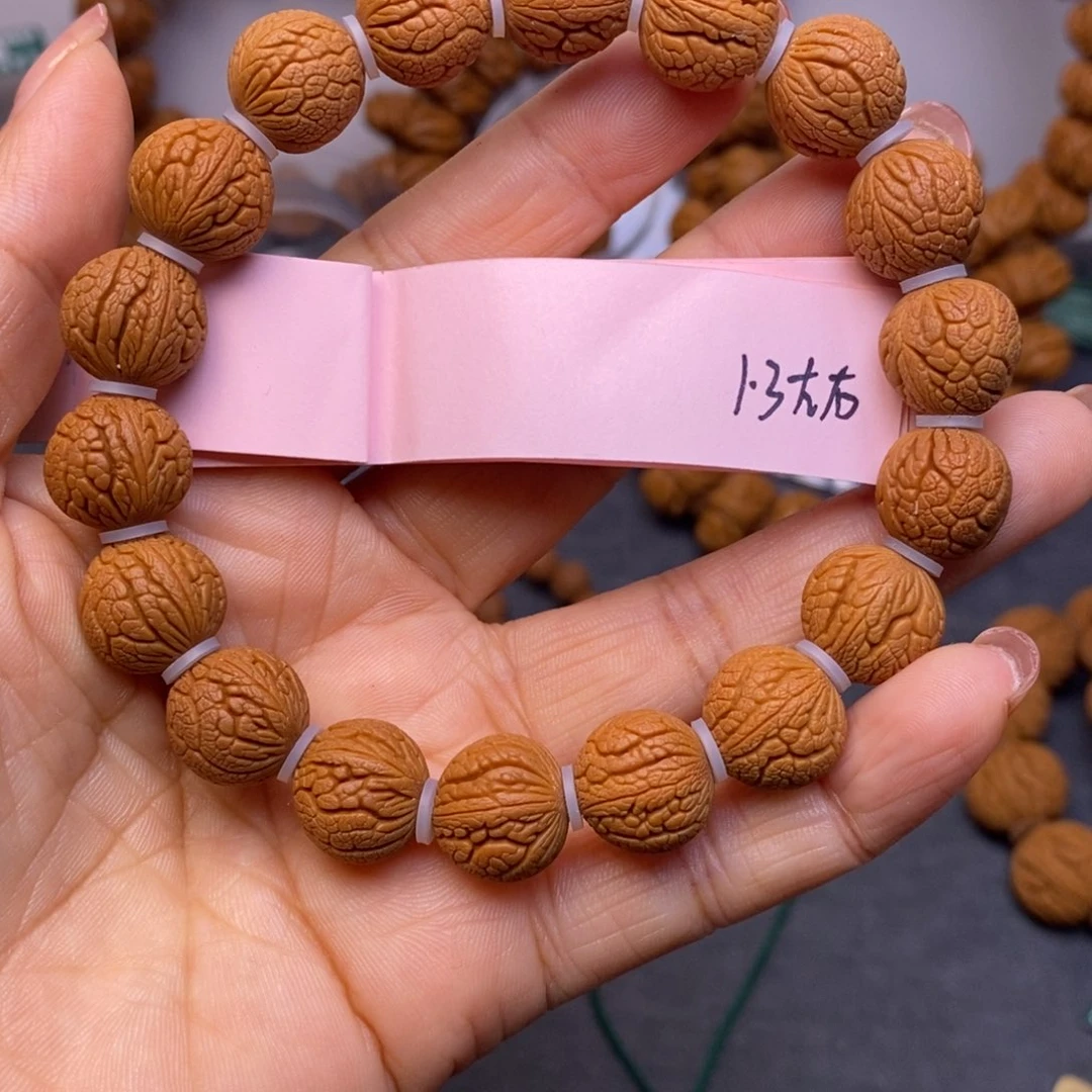 秦岭龙纹桃核18颗
