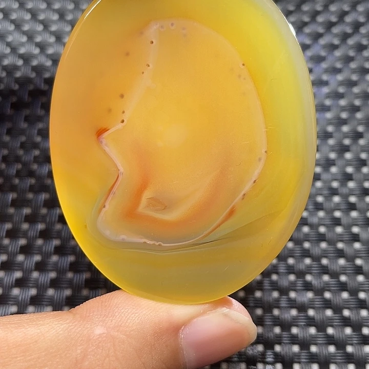 未镶嵌颈饰玛瑙/玉髓顽*