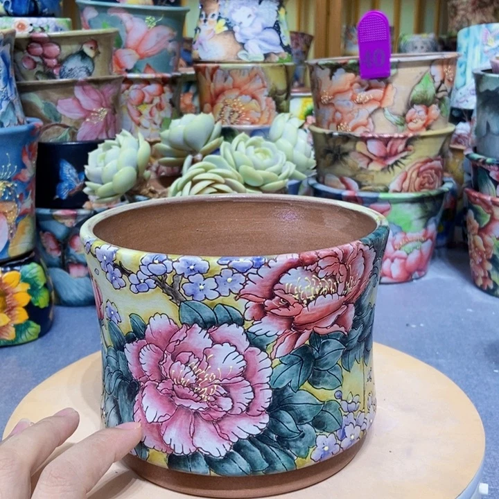 景德镇艺术手绘作品