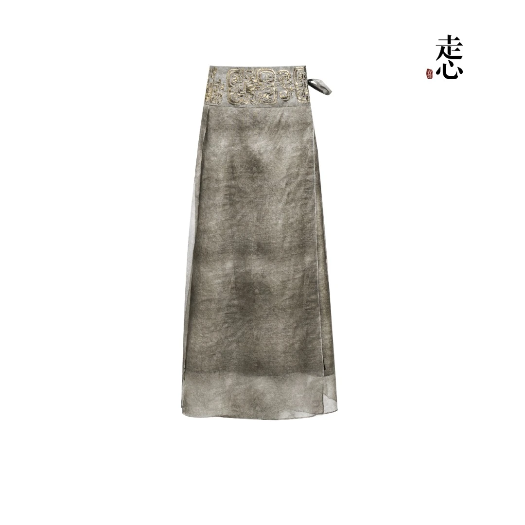 【香云走心】青铜银河灰 半裙25Z130M