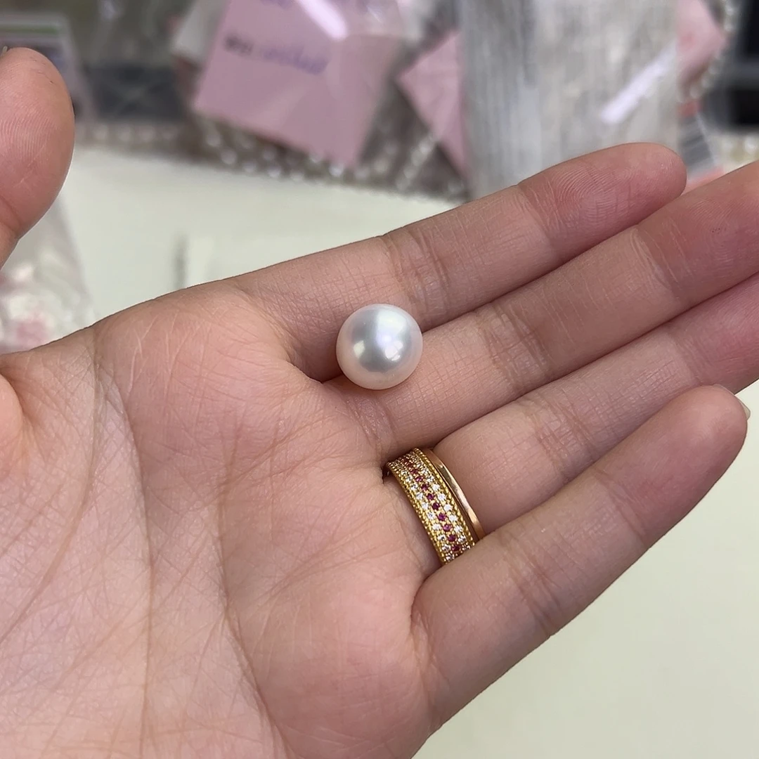 颈饰淡水珍珠银S925镶嵌12