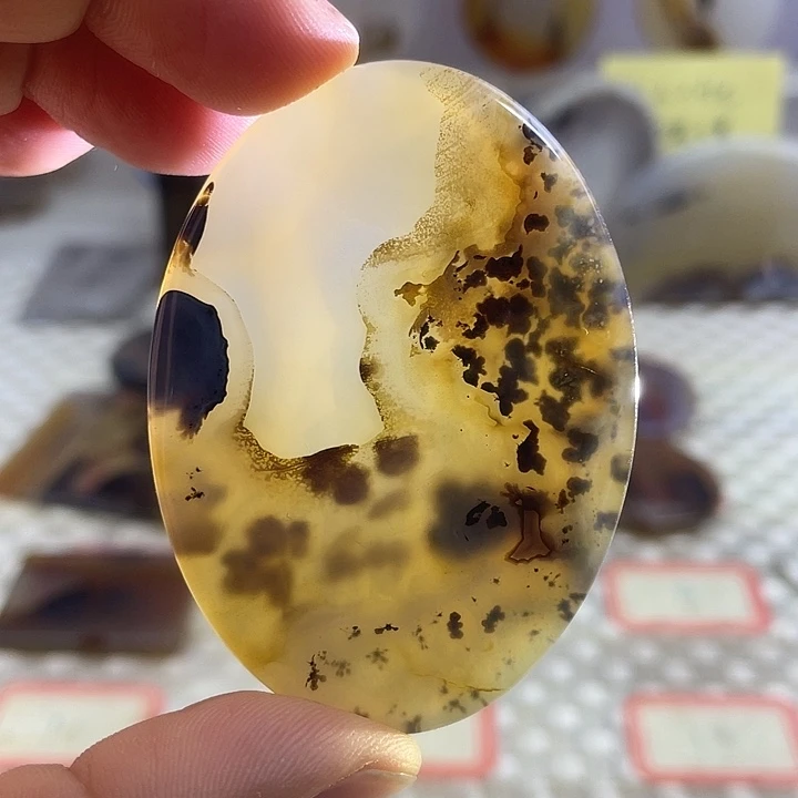 玛瑙/玉髓合金颈饰
