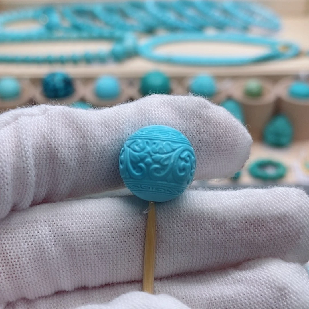 绿松石珠宝奇石未镶嵌