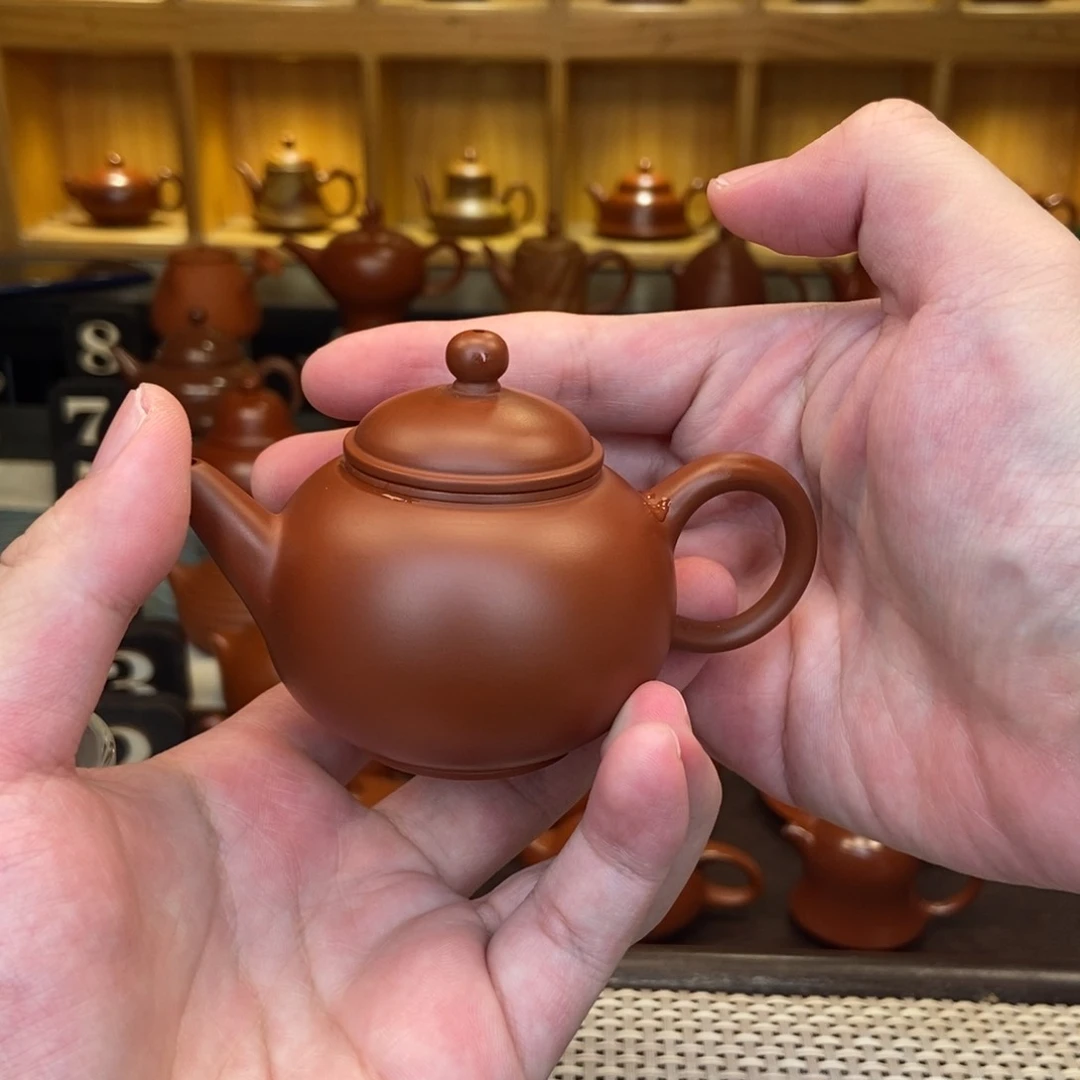 茶壶紫砂醒**励潮州手拉壶手拉壶