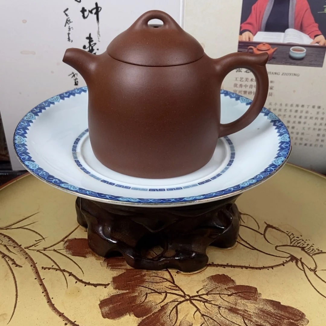 紫砂茶壶底槽清150 容量宜兴紫砂壶