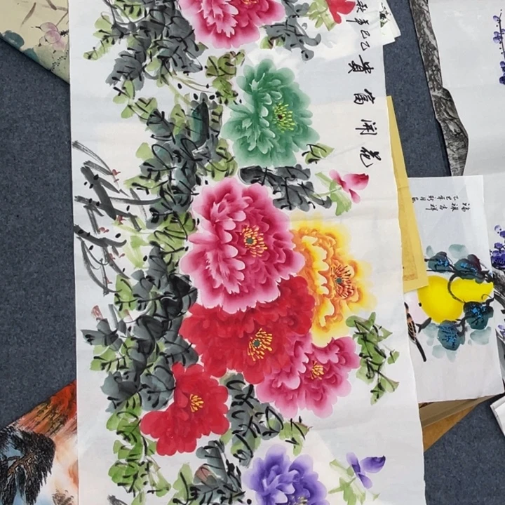 国画纯手绘国画欣赏
