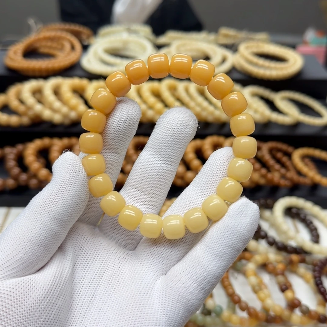 手串菩提根/象牙果10×11 10年 渐变 鬼工