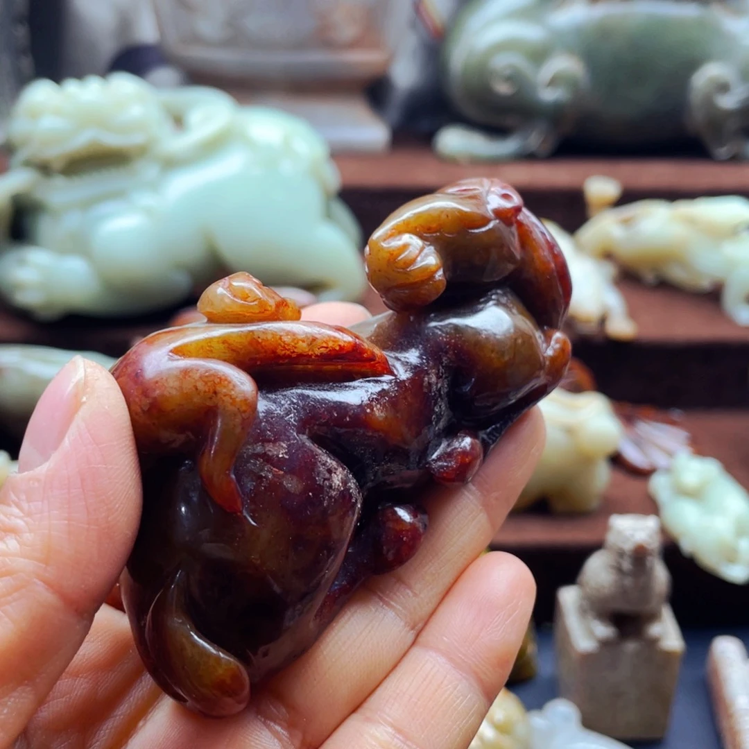 吊坠白玉菩提摆件