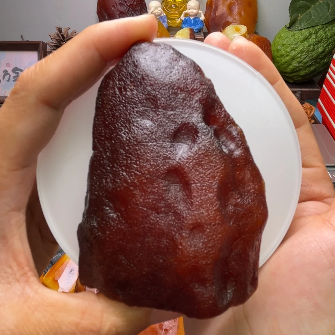 定制琥珀未镶嵌琥珀蜜蜡原石定制有瑕