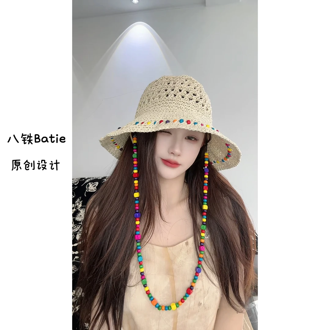 ‌【七色积木】显脸小草帽