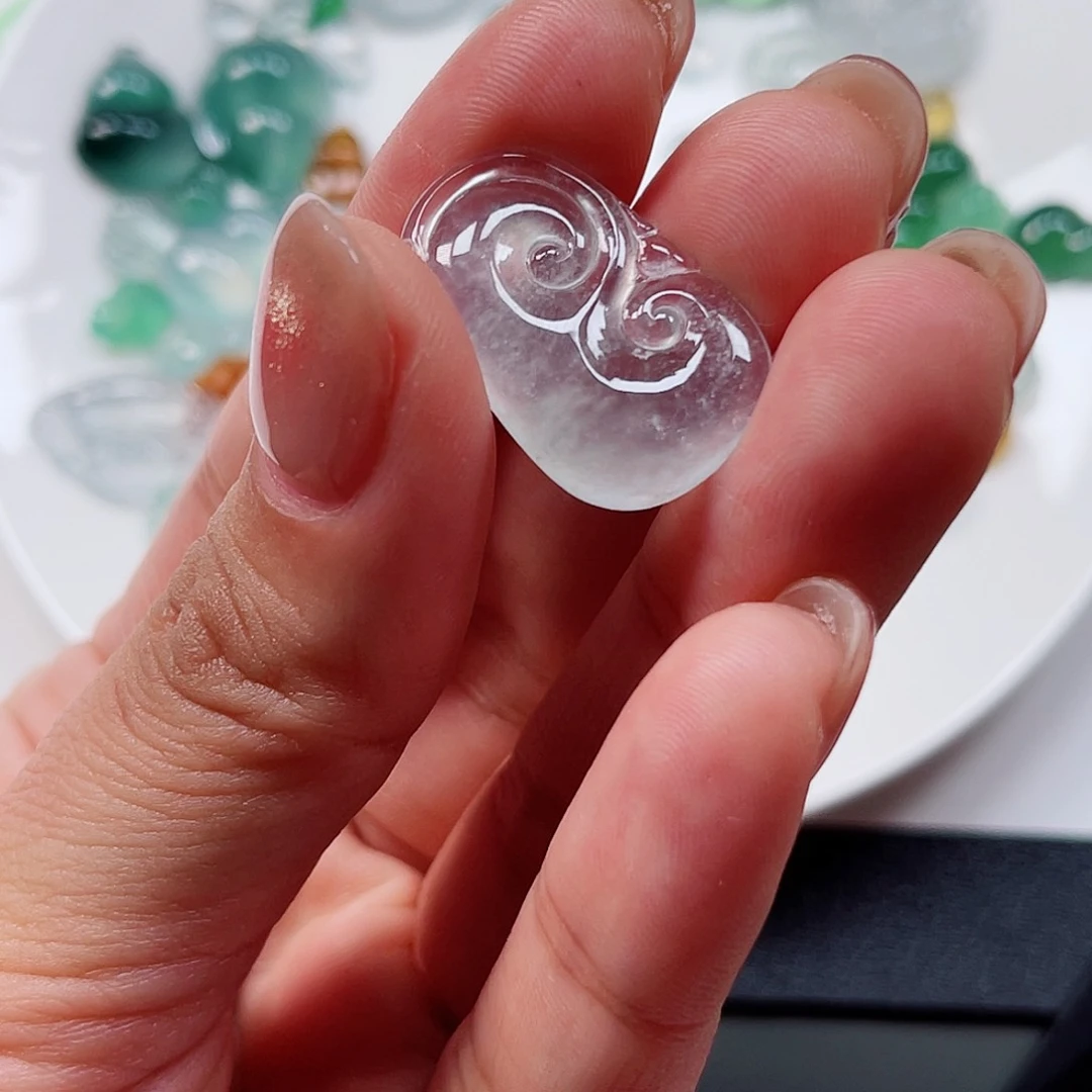 翡翠裸石纯天然A货缅甸翡翠